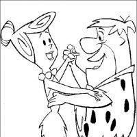 Desenhos para colorir Flintstones