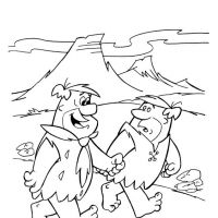 Desenhos para colorir Flintstones