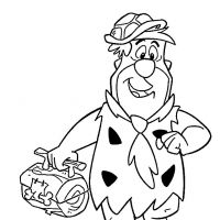 Desenhos para colorir Flintstones