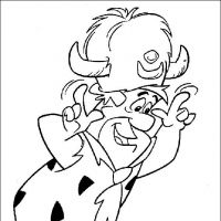 Desenhos para colorir Flintstones
