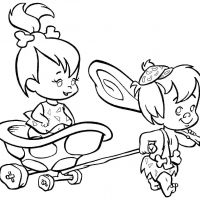 Desenhos para colorir Flintstones