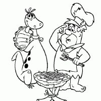 Desenhos para colorir Flintstones