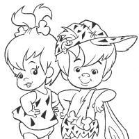 Desenhos para colorir Flintstones