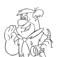 Desenhos para colorir Flintstones