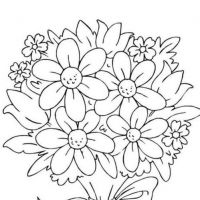 Desenhos para colorir Flores