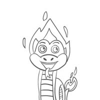 Desenhos para colorir Folclore