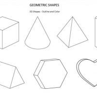 Desenhos para colorir Formas