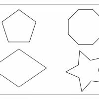 Desenhos para colorir Formas