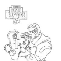 Desenhos para colorir Fortnite