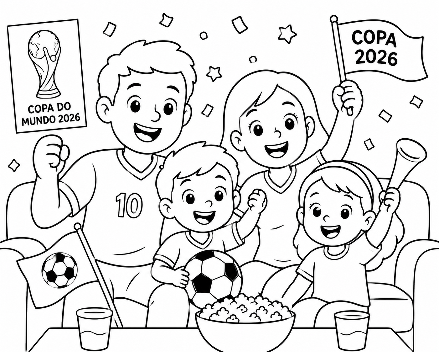Desenho para colorir