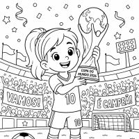 Desenhos para colorir Futebol