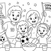 Desenhos para colorir Futebol
