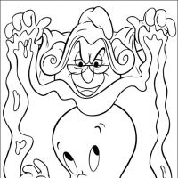 Desenhos para colorir Gasparzinho