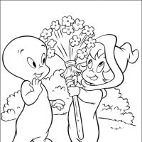 Desenhos para colorir Gasparzinho