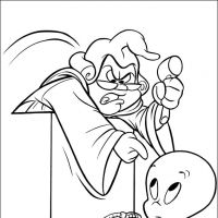 Desenhos para colorir Gasparzinho