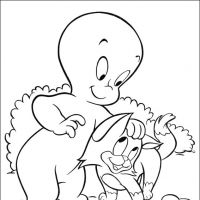 Desenhos para colorir Gasparzinho