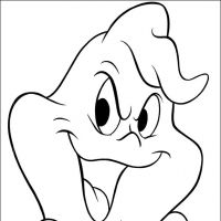 Desenhos para colorir Gasparzinho