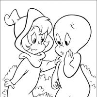Desenhos para colorir Gasparzinho