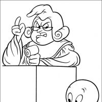 Desenhos para colorir Gasparzinho