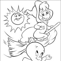 Desenhos para colorir Gasparzinho