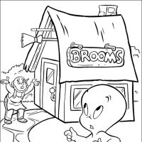 Desenhos para colorir Gasparzinho