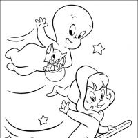 Desenhos para colorir Gasparzinho