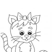 Desenhos para colorir Gatos
