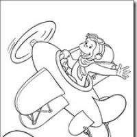 Desenhos para colorir George, o curioso