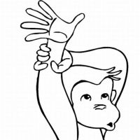 Desenhos para colorir George, o curioso