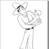 Desenhos para colorir George, o curioso