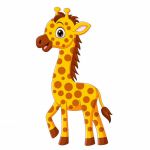 Desenho de Girafas para colorir grátis