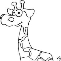 Desenhos para colorir Girafas