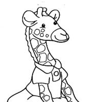 Desenhos para colorir Girafas