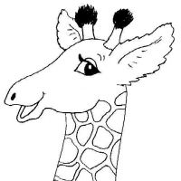 Desenhos para colorir Girafas