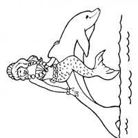 Desenhos para colorir Golfinhos