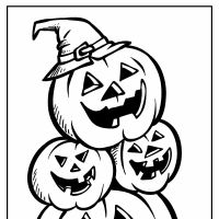 Desenhos para colorir Halloween