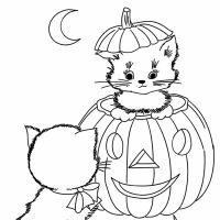 Desenhos para colorir Halloween