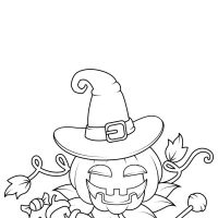 Desenhos para colorir Halloween