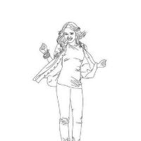 Desenhos para colorir Hannah Montana
