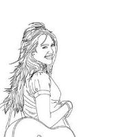 Desenhos para colorir Hannah Montana