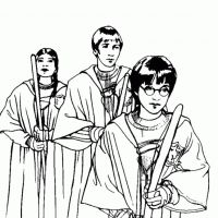 Desenhos para colorir Harry Potter