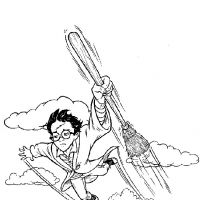 Desenhos para colorir Harry Potter