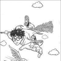 Desenhos para colorir Harry Potter