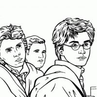 Desenhos para colorir Harry Potter