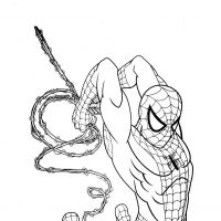 Desenhos para colorir Homem-Aranha