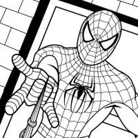 Desenhos para colorir Homem-Aranha