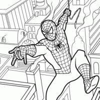 Desenhos para colorir Homem-Aranha