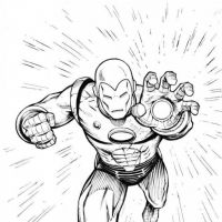 Desenhos para colorir Homem de Ferro