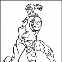 Desenhos para colorir Homem de Ferro
