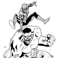 Desenhos para colorir Hulk